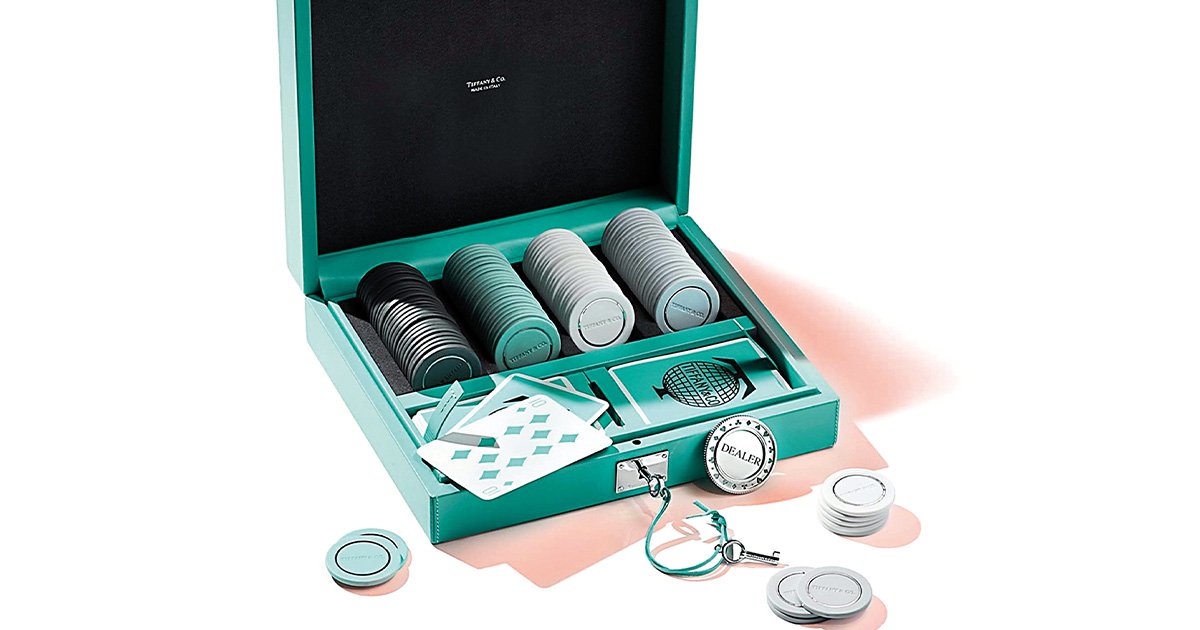 Tiffany co discount poker set